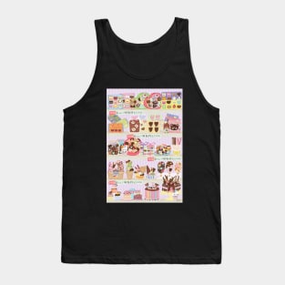 Chocolatier's Shop Chocolate Store Tank Top